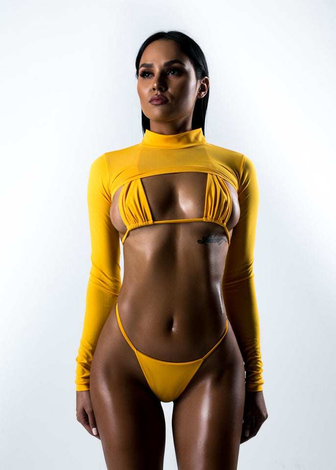 Yellow Triple Swimsuit